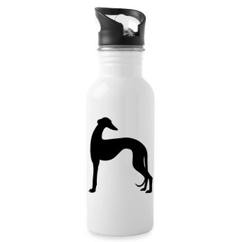 galgo shape2 - Gourde avec paille intégrée - blanc - Droite