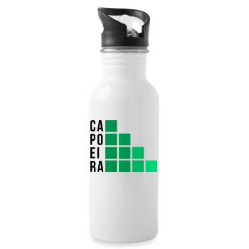 Capoeira SPACE - Trinkflasche mit integriertem Trinkhalm - Weiß - Rechts