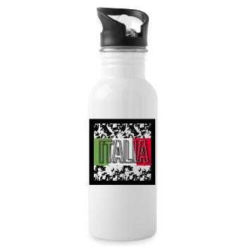 Italia (Italy) - Image - 2023 - Water bottle with straw - white - Right