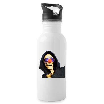Death of a Clown - Water bottle with straw - white - Right
