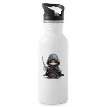 Süßer Geist Mit Dolch Fantasy Shirt - Trinkflasche mit integriertem Trinkhalm - Weiß - Rechts