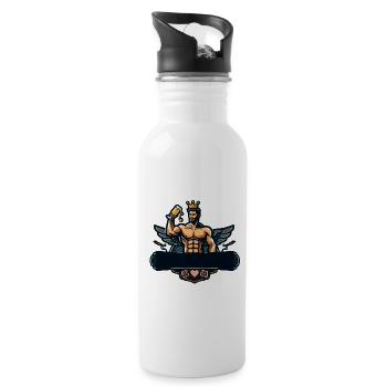 Bachelor Party - Bachelor Party 3 - Water bottle with straw - white - Right