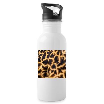 SAFARI - Trinkflasche mit integriertem Trinkhalm - Weiß - Rechts