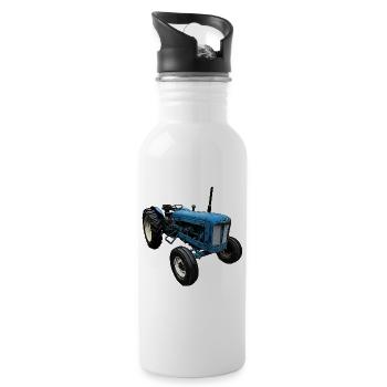 Traktor Super Major 6 - Trinkflasche mit integriertem Trinkhalm - Weiß - Rechts