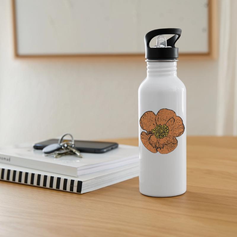 Muttertags Geschenk Mutter Muttertag Geschenkidee  Trinkflasche mit integriertem Trinkhalm