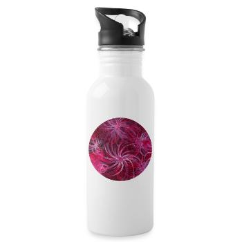 Fridge magnets & accessories by Martina Eßer - Water bottle with straw - white - Right