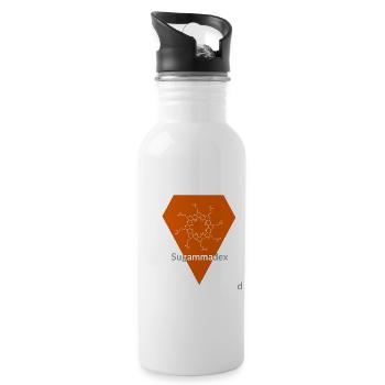 Sugammadex - Water bottle with straw - white - Right