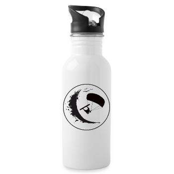 Wave Rider Eclipse - Water bottle with straw - white - Right