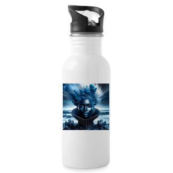Venus - Water bottle with straw - white - Right