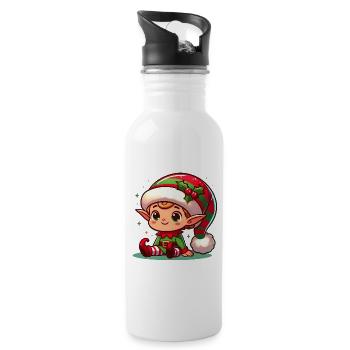 Elf 3 - Water bottle with straw - white - Right