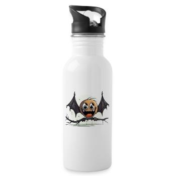 The Bat Ballet - Water bottle with straw - white - Right