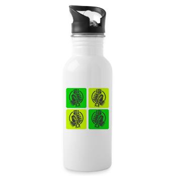 Screwdriver Power Style - Water bottle with straw - white - Right