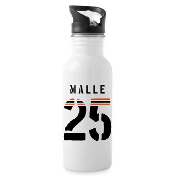Malle 2025 Trikot - Trinkflasche mit integriertem Trinkhalm - Weiß - Rechts