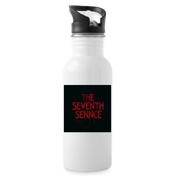 The Seventh Sennce - Water bottle with straw - white - Right