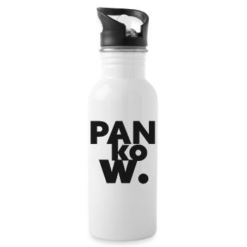 GIUDAN Berlin Collection: Pankow - Trinkflasche mit integriertem Trinkhalm - Weiß - Rechts
