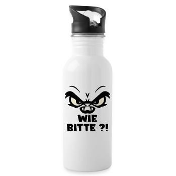 As please express - Water bottle with straw - white - Right