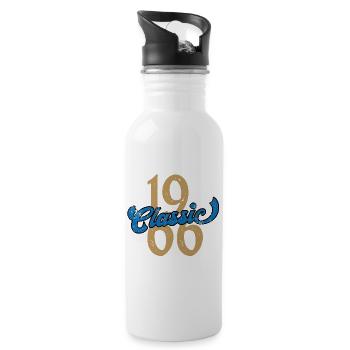 1966 Classic - Water bottle with straw - white - Right