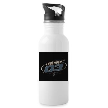 Legends 03 – Limited Edition - Water bottle with straw - white - Right