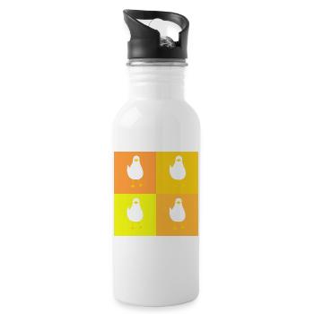MineMineMineMine - yellow - Water bottle with straw - white - Right