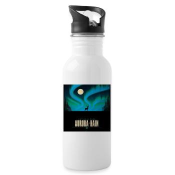 Aurora Hain National Park – Northern - Water bottle with straw - white - Right
