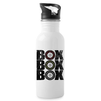 Black Box Box Conception pneus de cours - Water bottle with straw - white - Right