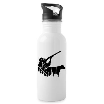 Hunter - Water bottle with straw - white - Right