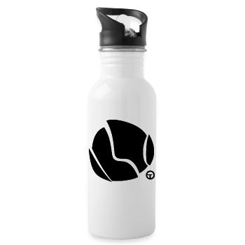 Form1 - Trinkflasche mit integriertem Trinkhalm - Weiß - Rechts