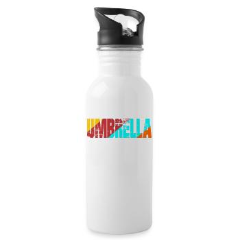 umbrella - Trinkflasche mit integriertem Trinkhalm - Weiß - Rechts