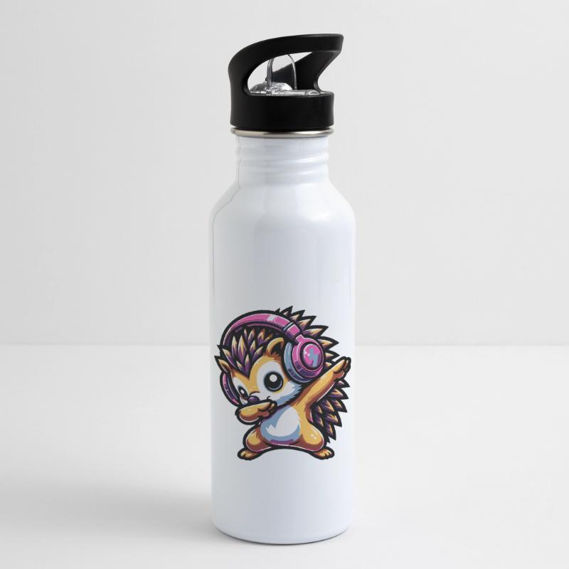 Dabbing Hérisson Gourde avec paille intégrée