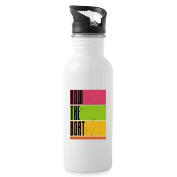 Row the Boat - Rowing - Rowing - Rower - Rower - Water bottle with straw - white - Right