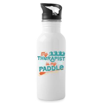 Stand up Paddle - Water bottle with straw - white - Right