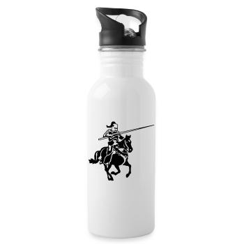 ritter - Water bottle with straw - white - Right