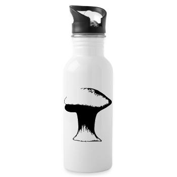 Mushroom Mushrooms Poisonous Mushrooms Mycology Earthy Vector 6 - Water bottle with straw - white - Right