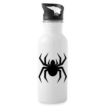 spider - Water bottle with straw - white - Right