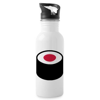 Sushi - Gourde avec paille intégrée - blanc - Droite