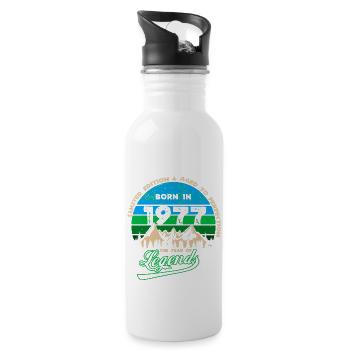 Legends 1977 - Water bottle with straw - white - Right