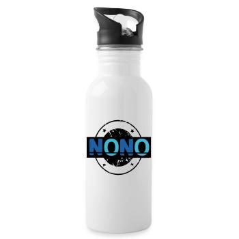 Nono - Trinkflasche mit integriertem Trinkhalm - Weiß - Rechts