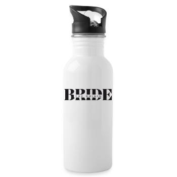 Bride the Origin - Trinkflasche mit integriertem Trinkhalm - Weiß - Rechts