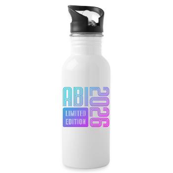 ABI 2026 Vintage Neon Édition Limitée - Gourde avec paille intégrée - blanc - Droite