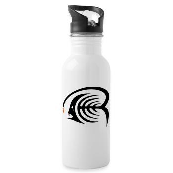 Frogfish - Water bottle with straw - white - Right