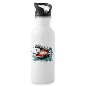 Échelle tournante IFA W50 Fire Brigade - Gourde avec paille intégrée - blanc - Droite