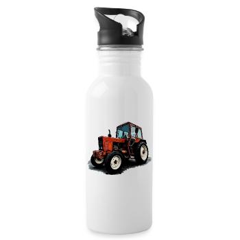 Belarus MTS 550 - Water bottle with straw - white - Right