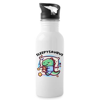Sleepysaurus Official Sleep Outfit Chemise de nuit - Gourde avec paille intégrée - blanc - Droite