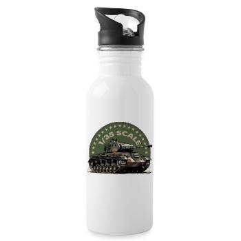 1/35 Scale Tank Art Print - Water bottle with straw - white - Right