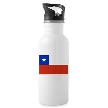 chile - Water bottle with straw - white - Right