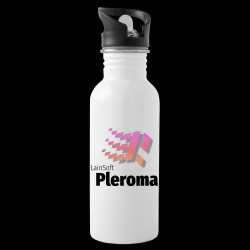 Lainsoft Pleroma (No groups?) Dark ver. - Water bottle with straw