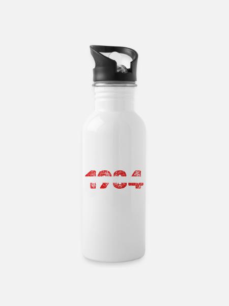 Austria 1984 - Trinkflasche mit integriertem Trinkhalm - Weiß