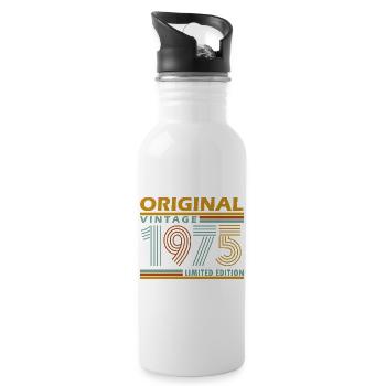 Original Vintage 1975 Edition Limitée - Gourde avec paille intégrée - blanc - Droite