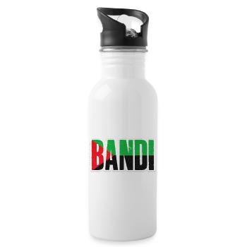 BANDI STAFFEL 1 - Trinkflasche mit integriertem Trinkhalm - Weiß - Rechts