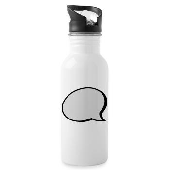 2541614 15422397 speech bubble - Water bottle with straw - white - Right